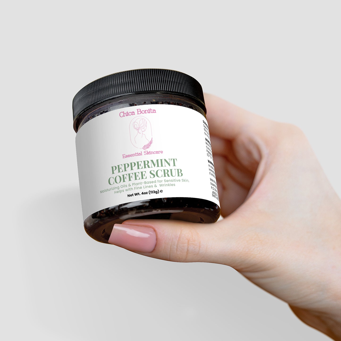 Peppermint Coffee Scrub